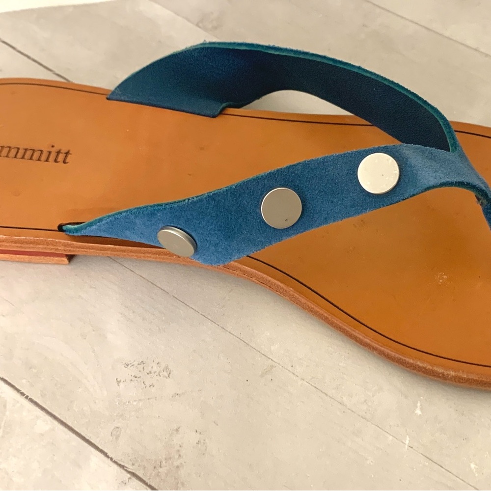 HAMMITT Winston Abyss Flip Flop Suede Sandals Sz 9 - Picture 5 of 8